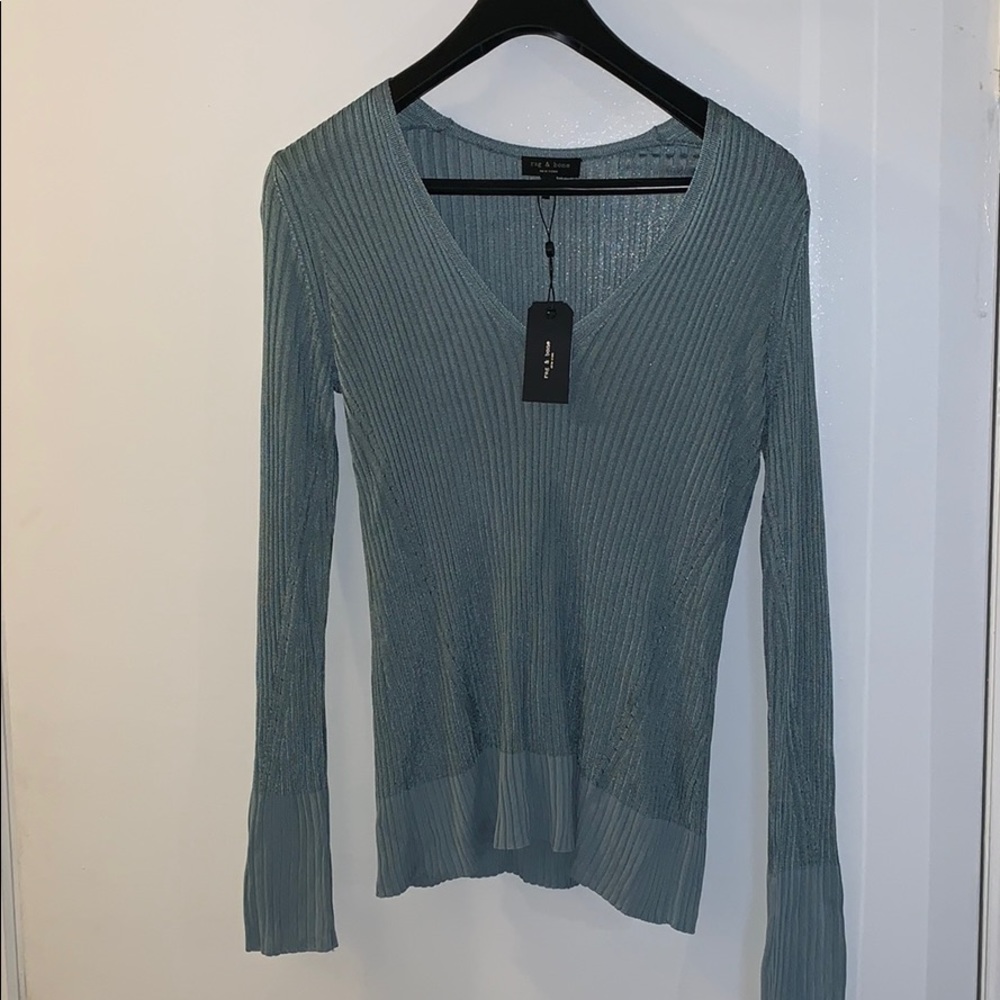 Rag and Bone Alyssa V Neck Top